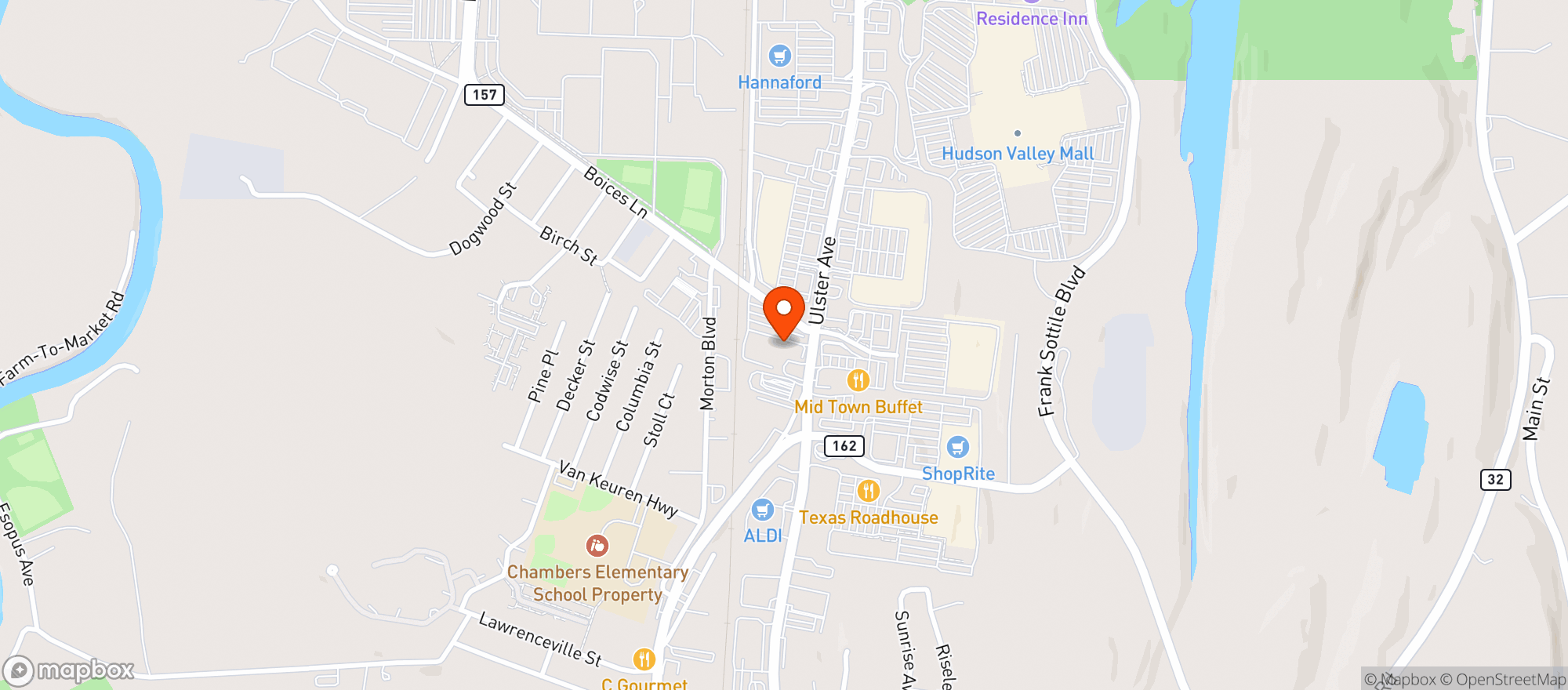 Map showing Miron Liquors And Wine