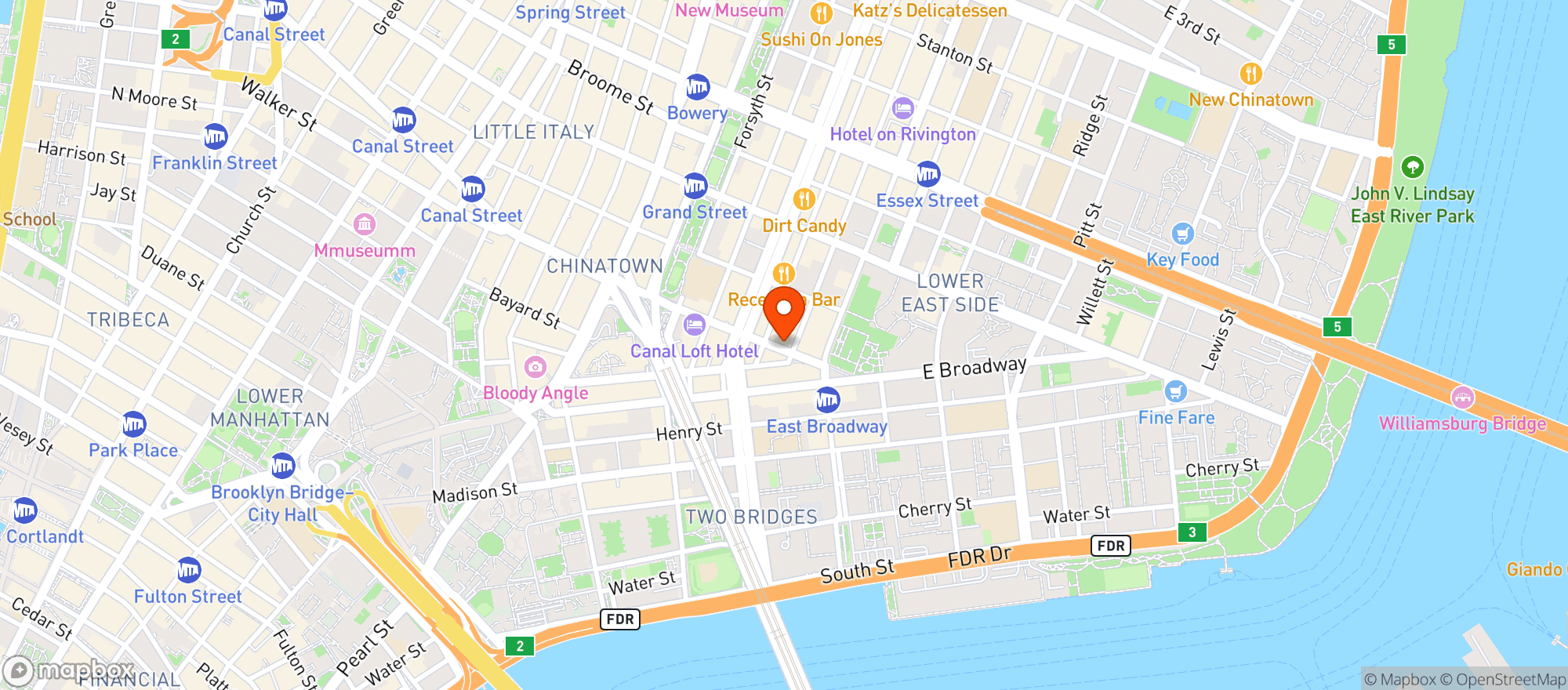 Map showing Cervos