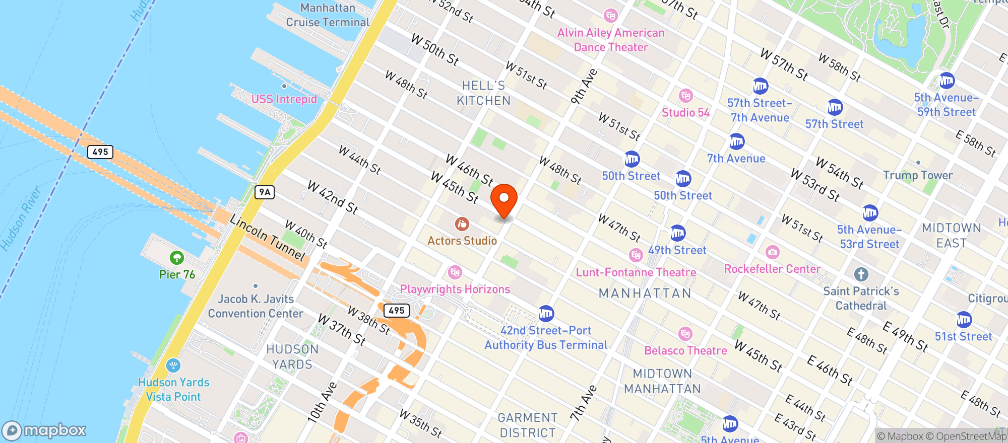 Map showing Smilers