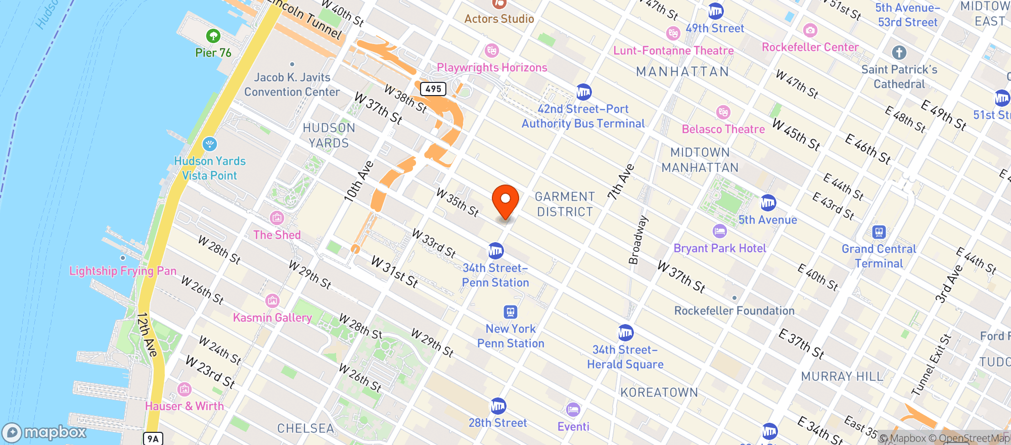 Map showing Tailor Public House