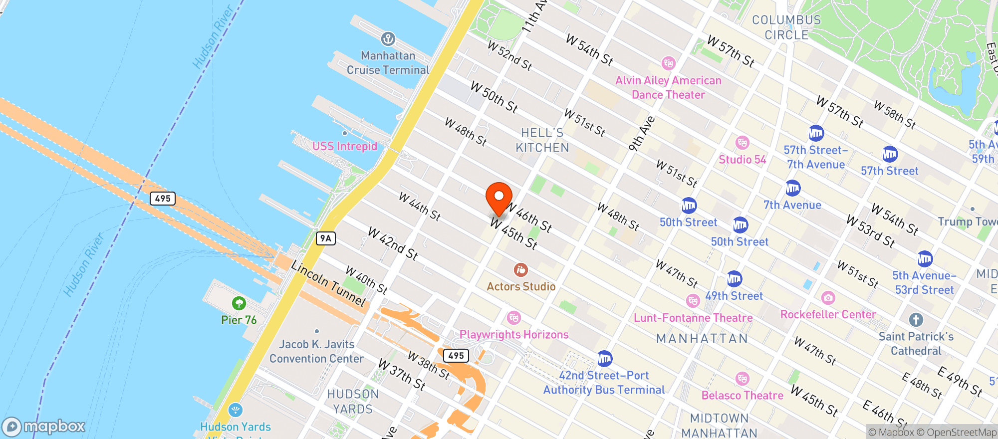 Map showing Scruffy Duffys