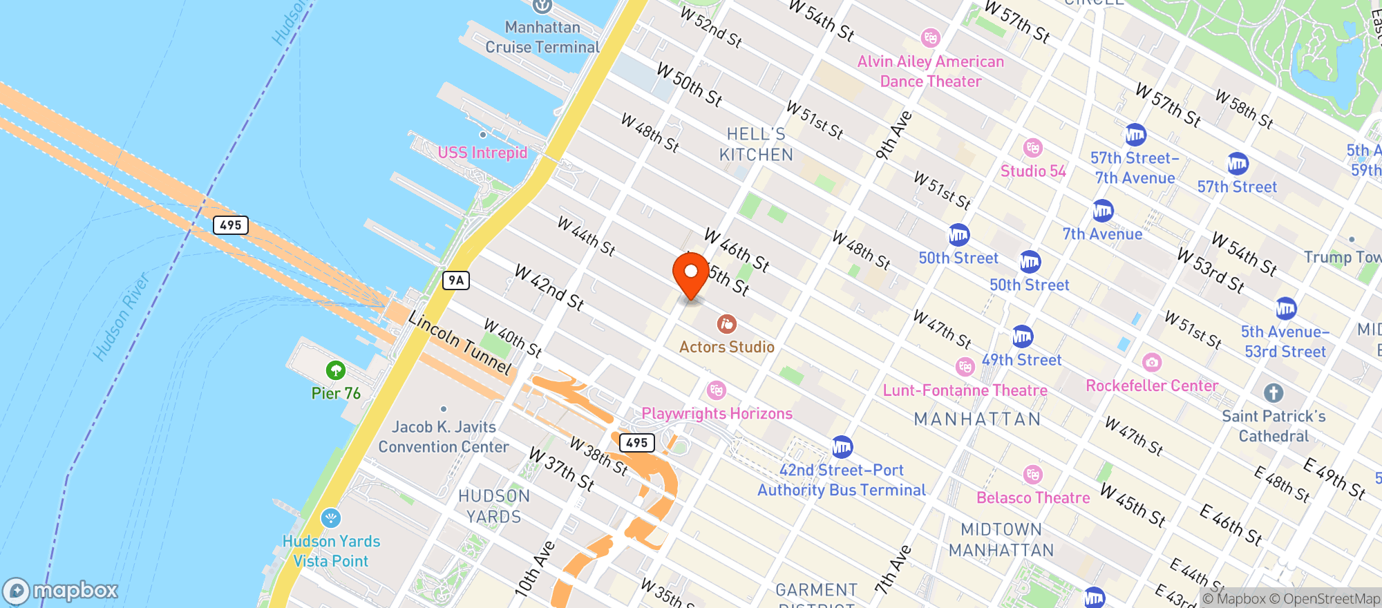 Map showing Grace Wine & Spirits