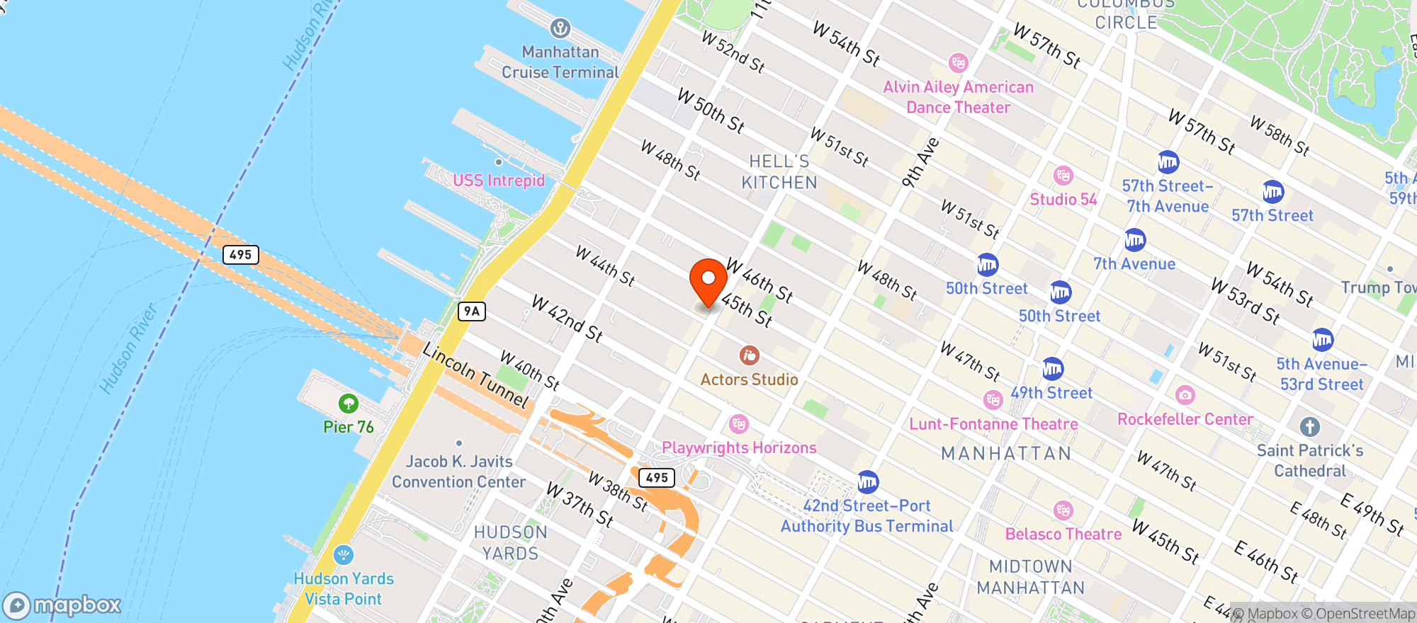 Map showing Target Store #3268