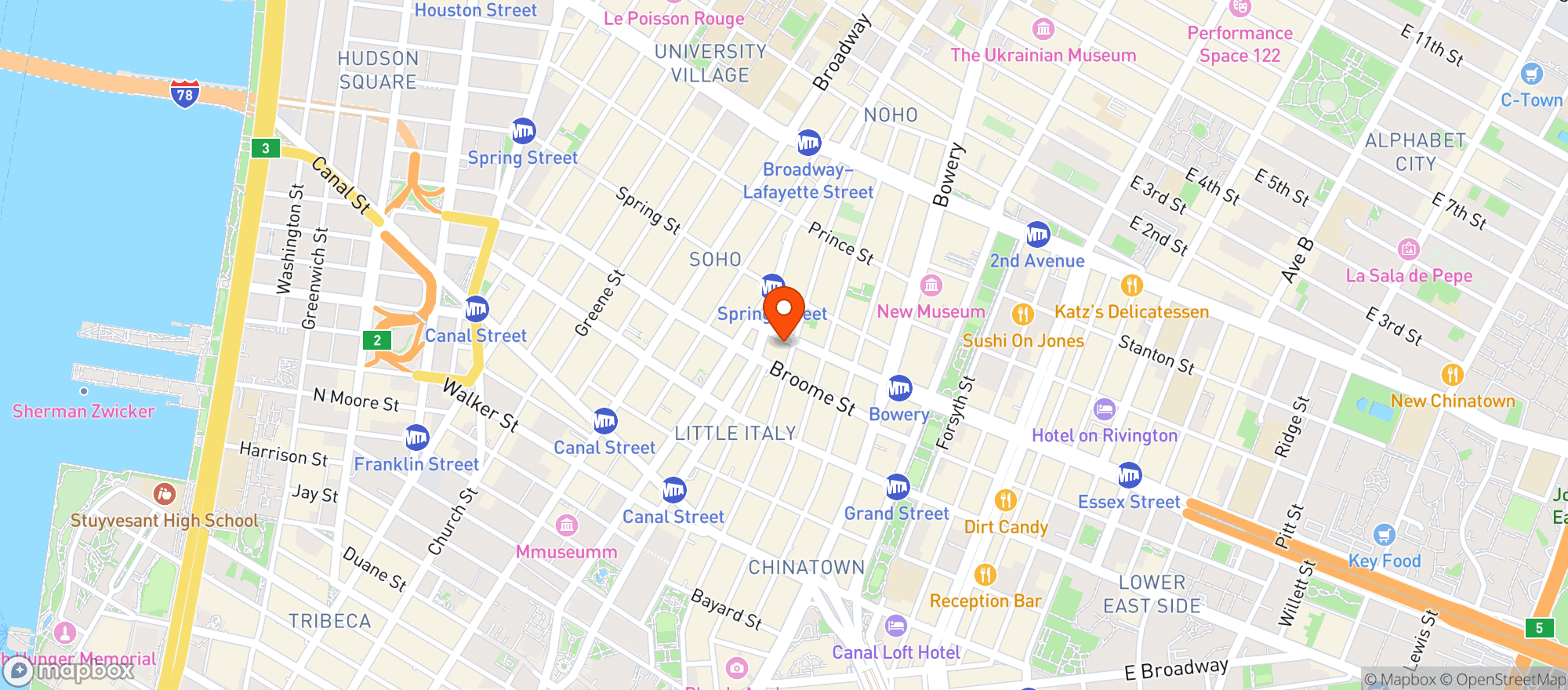 Map showing Pasquale Jones