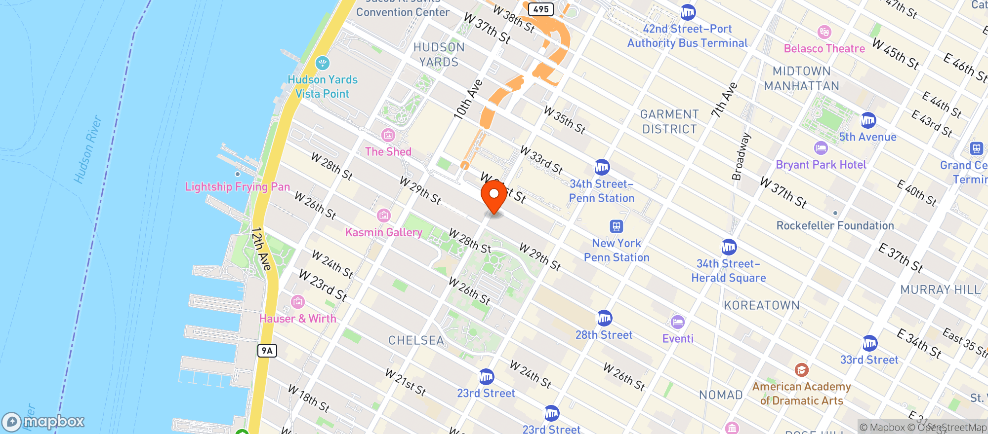 Map showing Steve's C Town