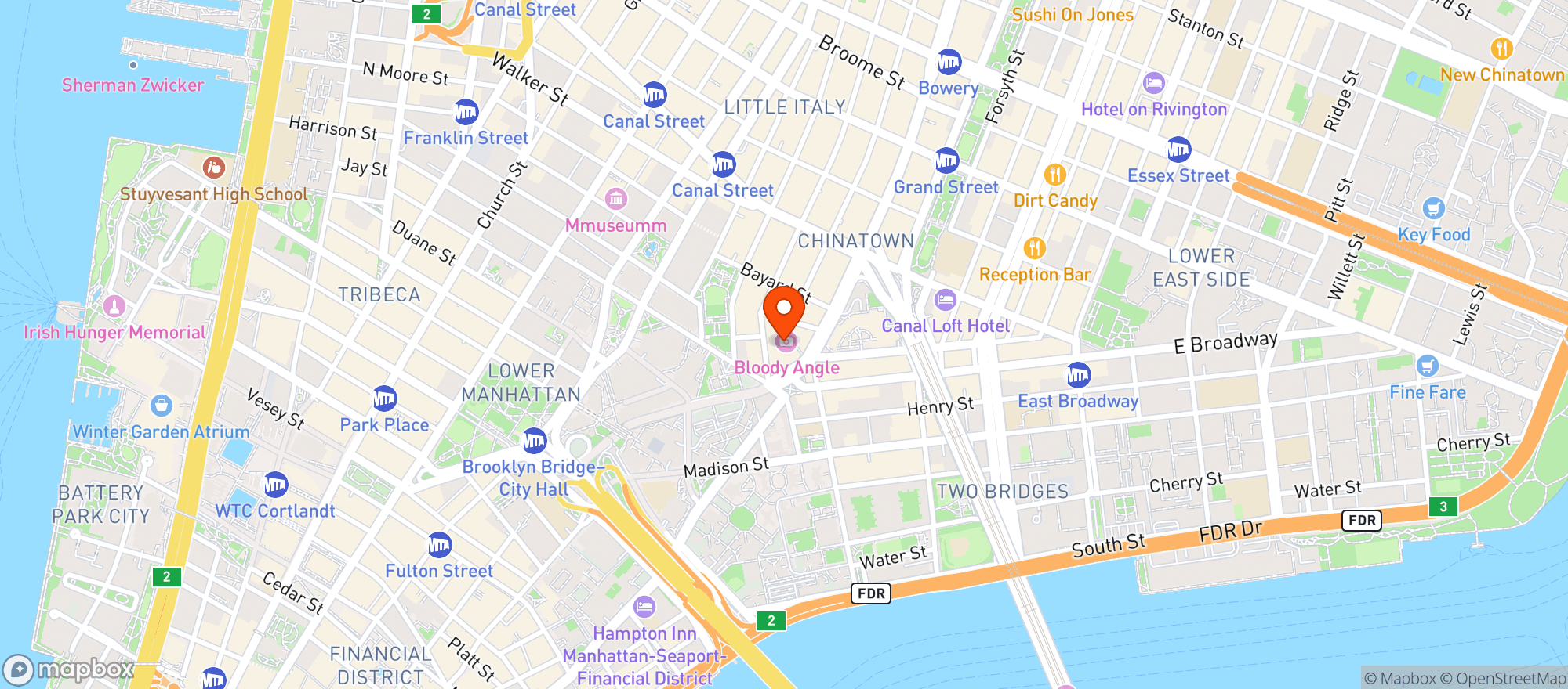 Map showing Apotheke