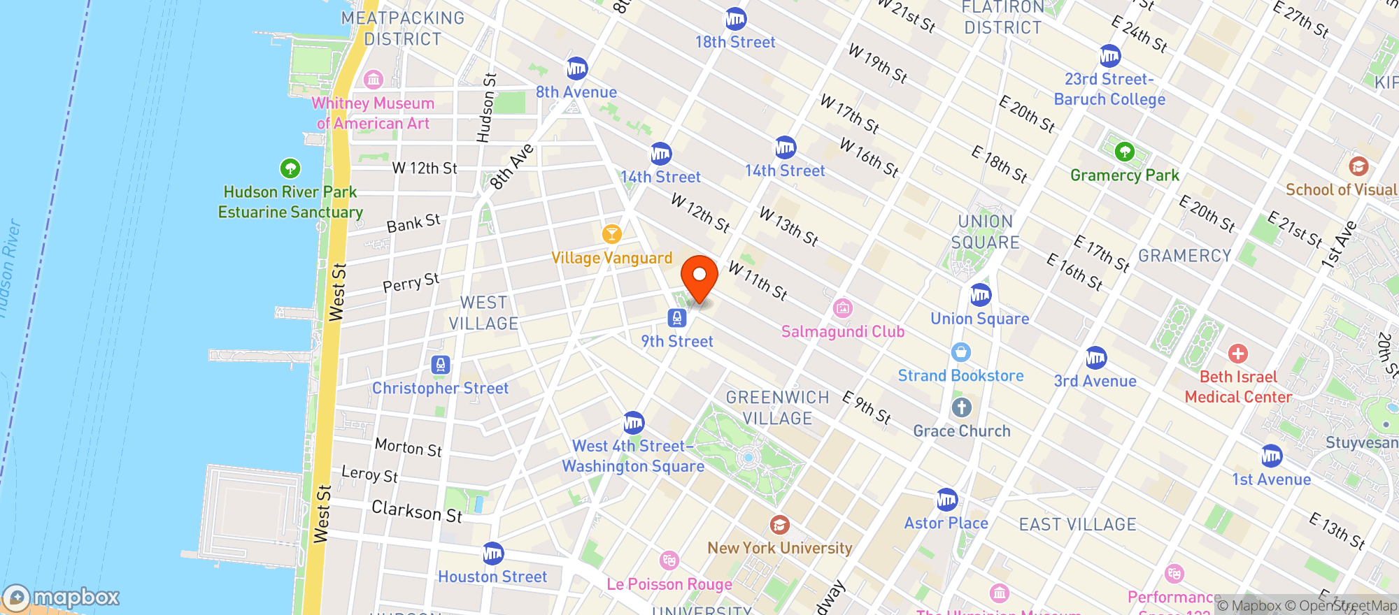 Map showing Citarella