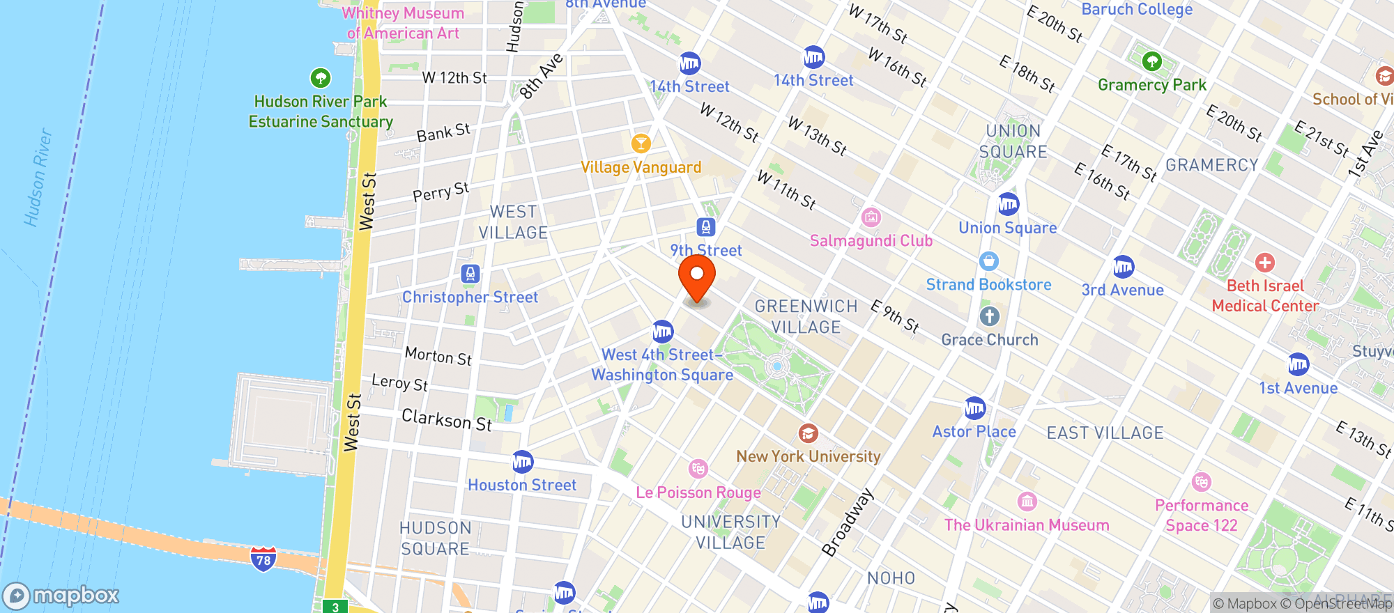 Map showing Pubkey