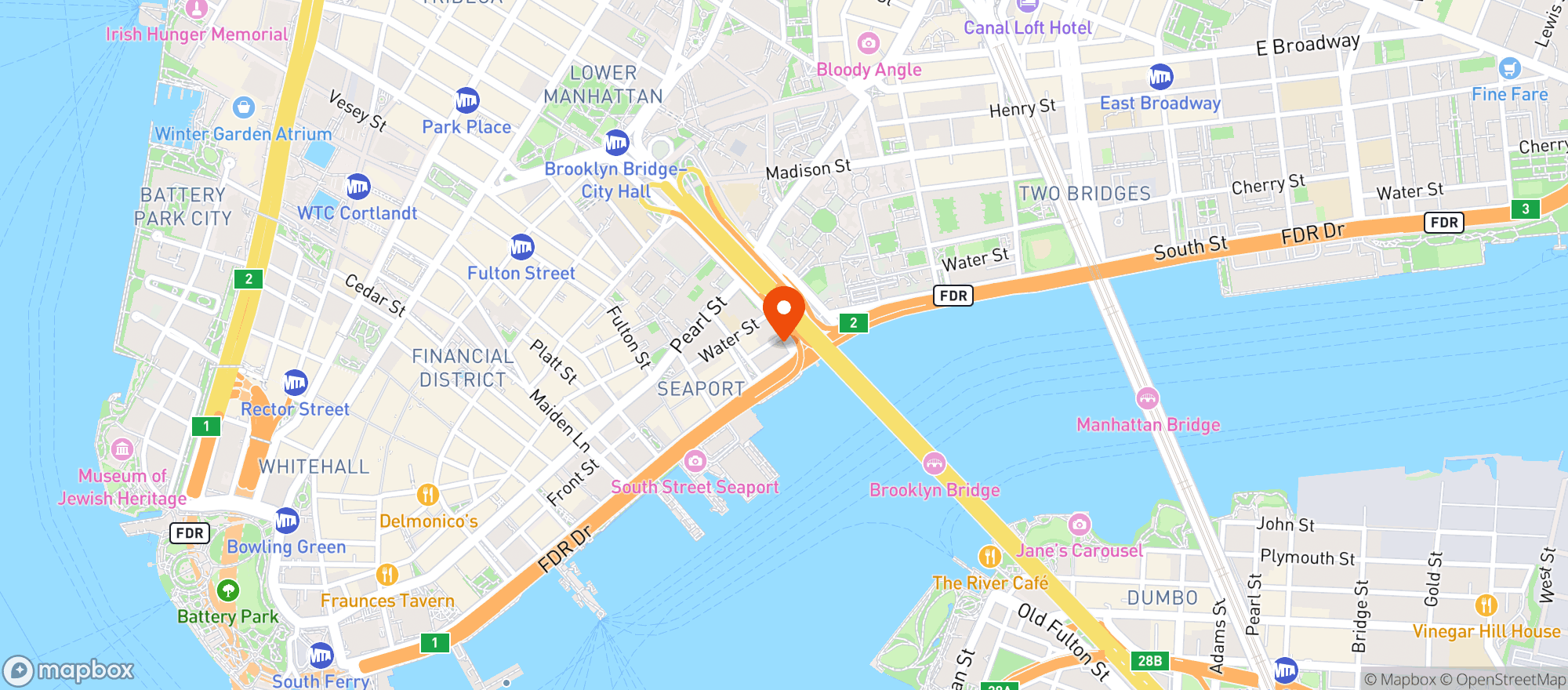 Map showing Cowgirl Sea Horse