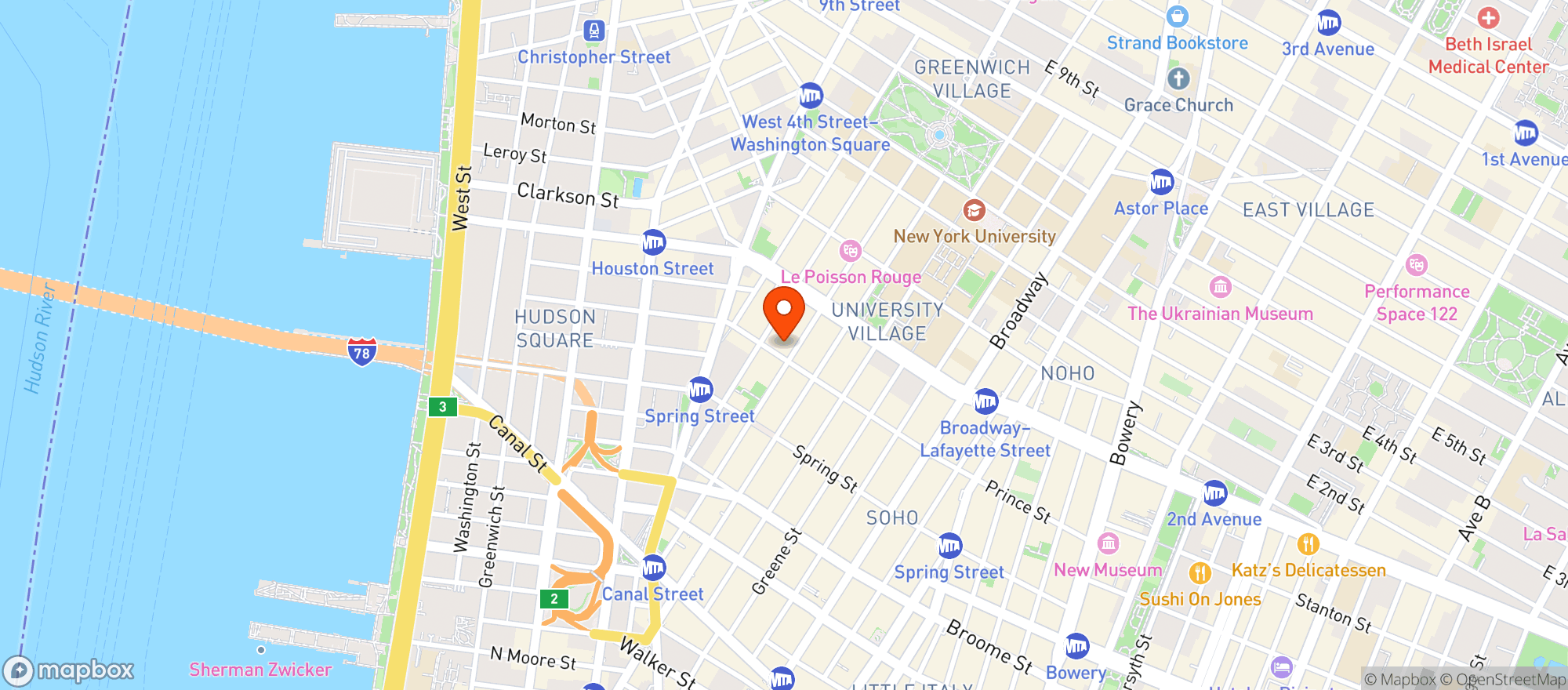 Map showing Pinch Chinese
