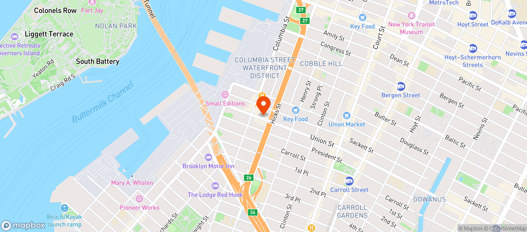 Map showing Il Vignetto Fine Wine & Spirits