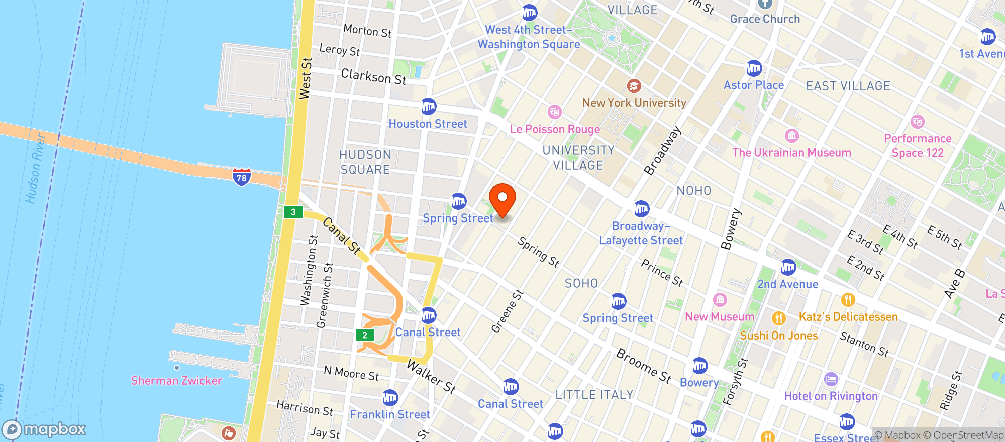 Map showing Boqueria