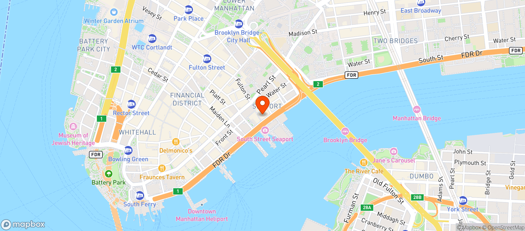 Map showing Ipic Theaters