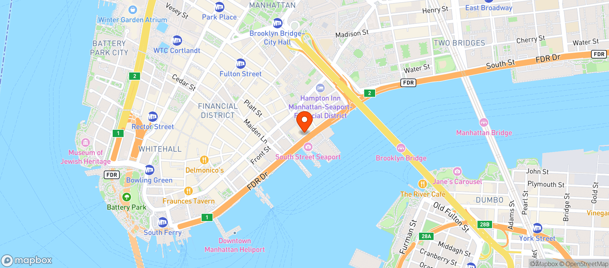 Map showing The Lawn Club