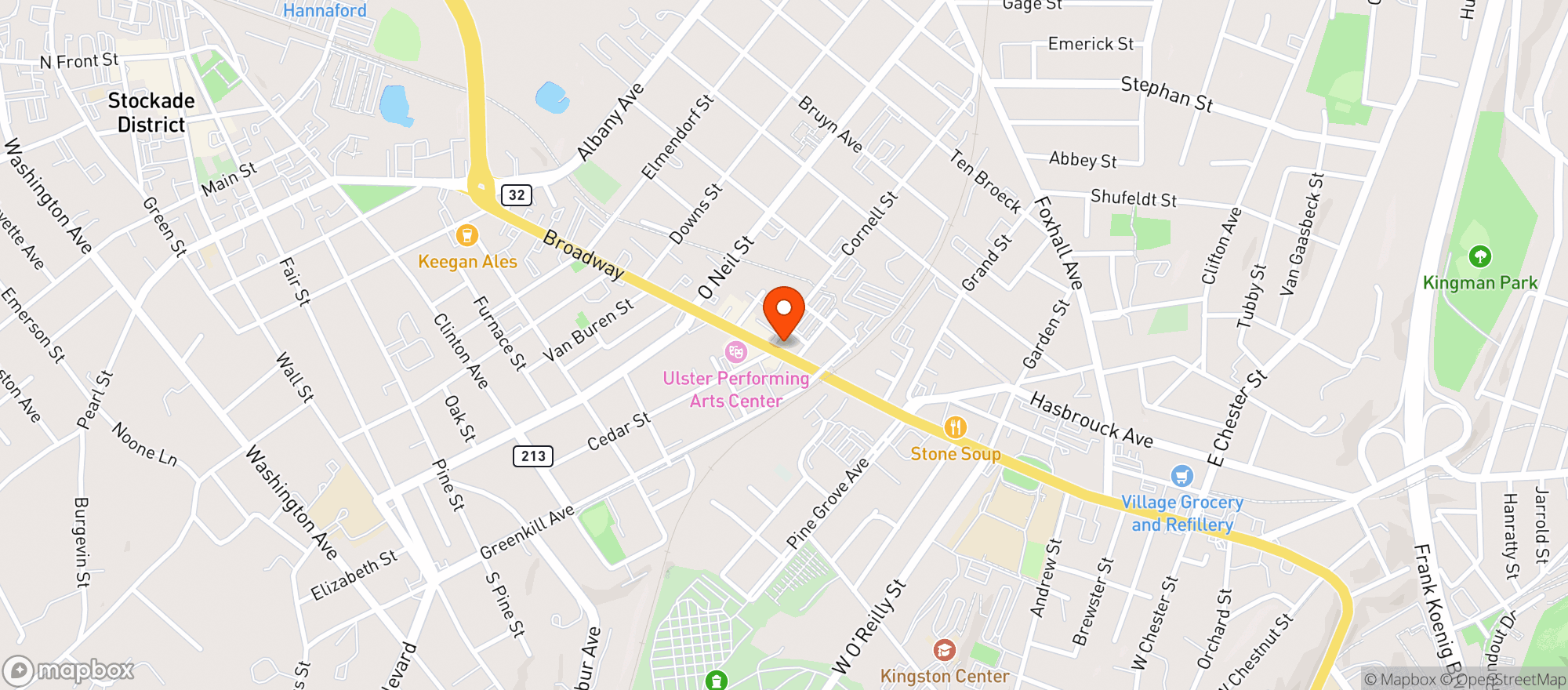 Map showing Fletcher & Lu