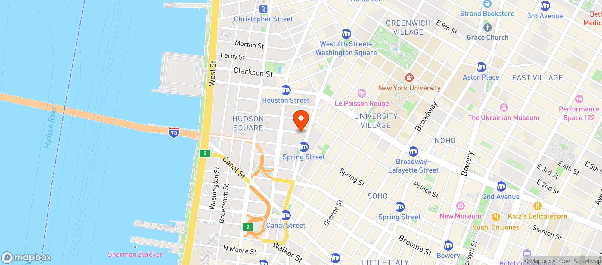 Map showing Torch & Crown Brewing Company