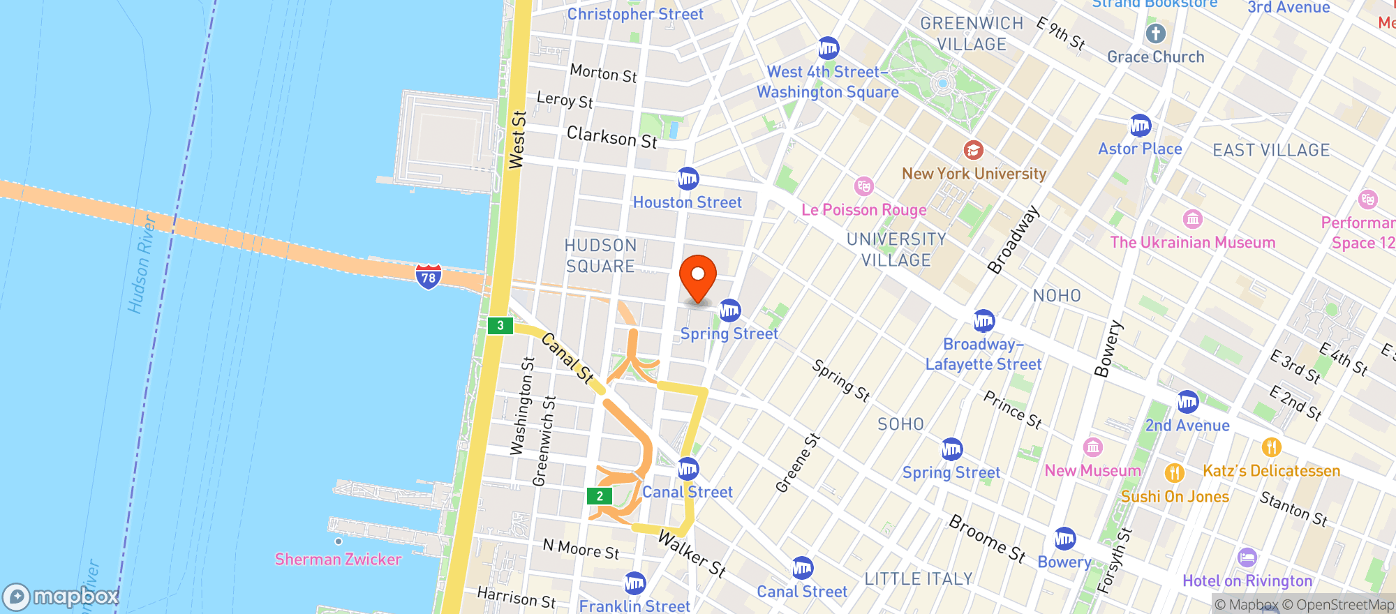 Map showing Trader Joe's