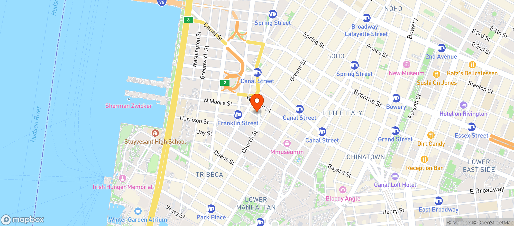 Map showing Lime House