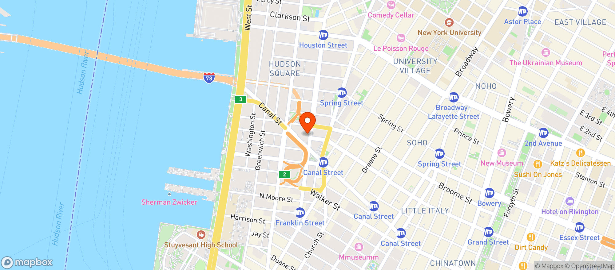 Map showing Chillhouse