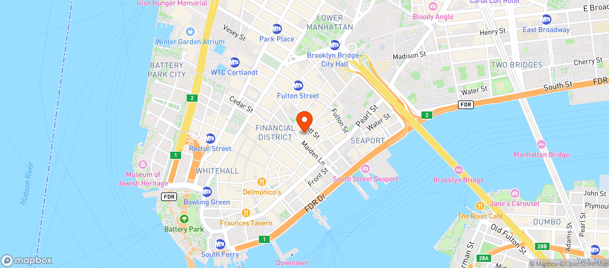 Map showing Giardino D Oro