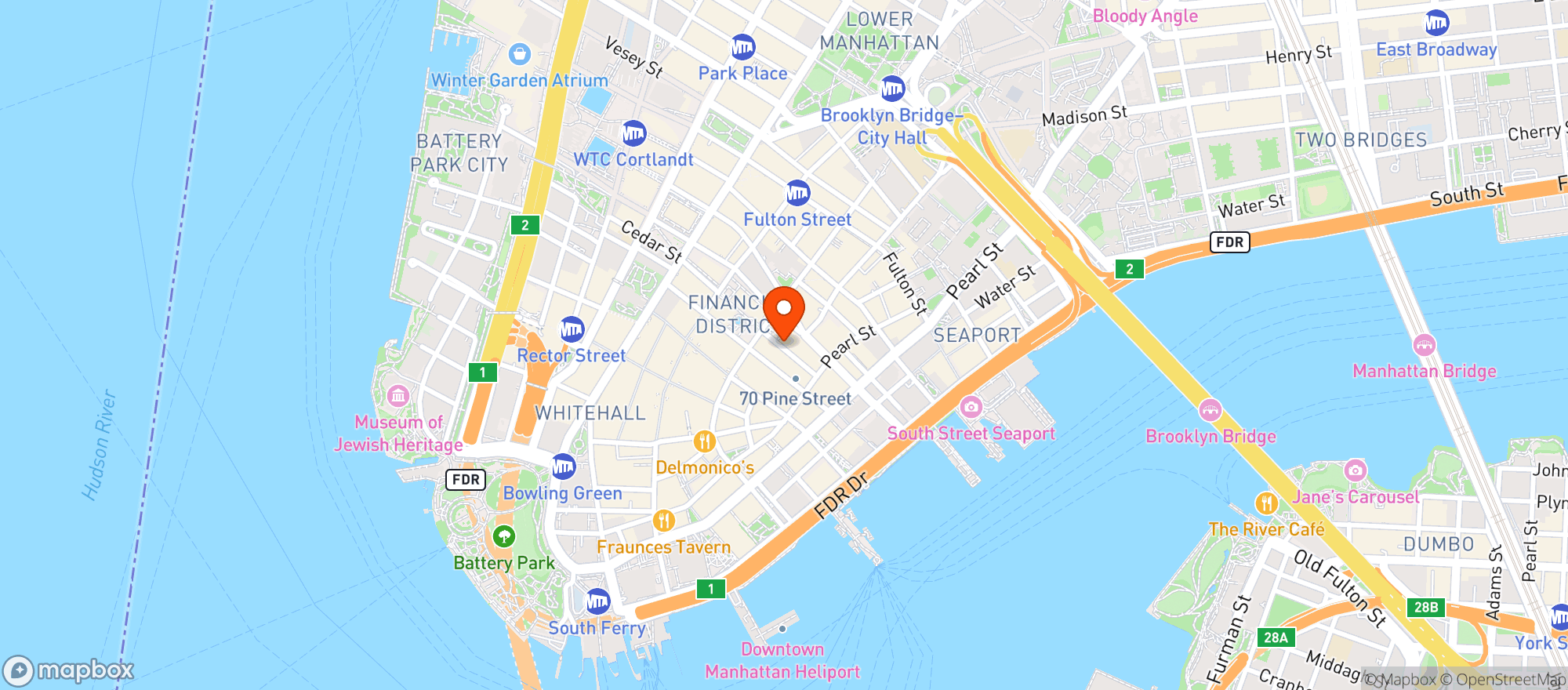 Map showing Cedar Local