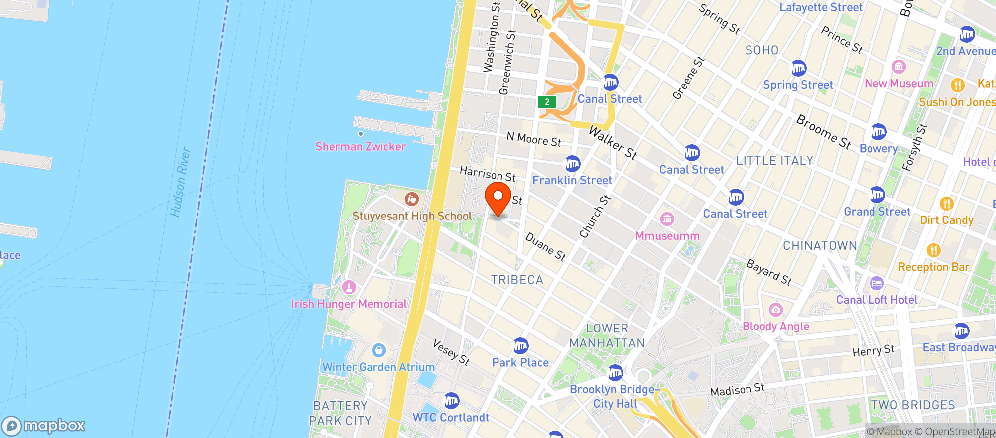 Map showing Huso