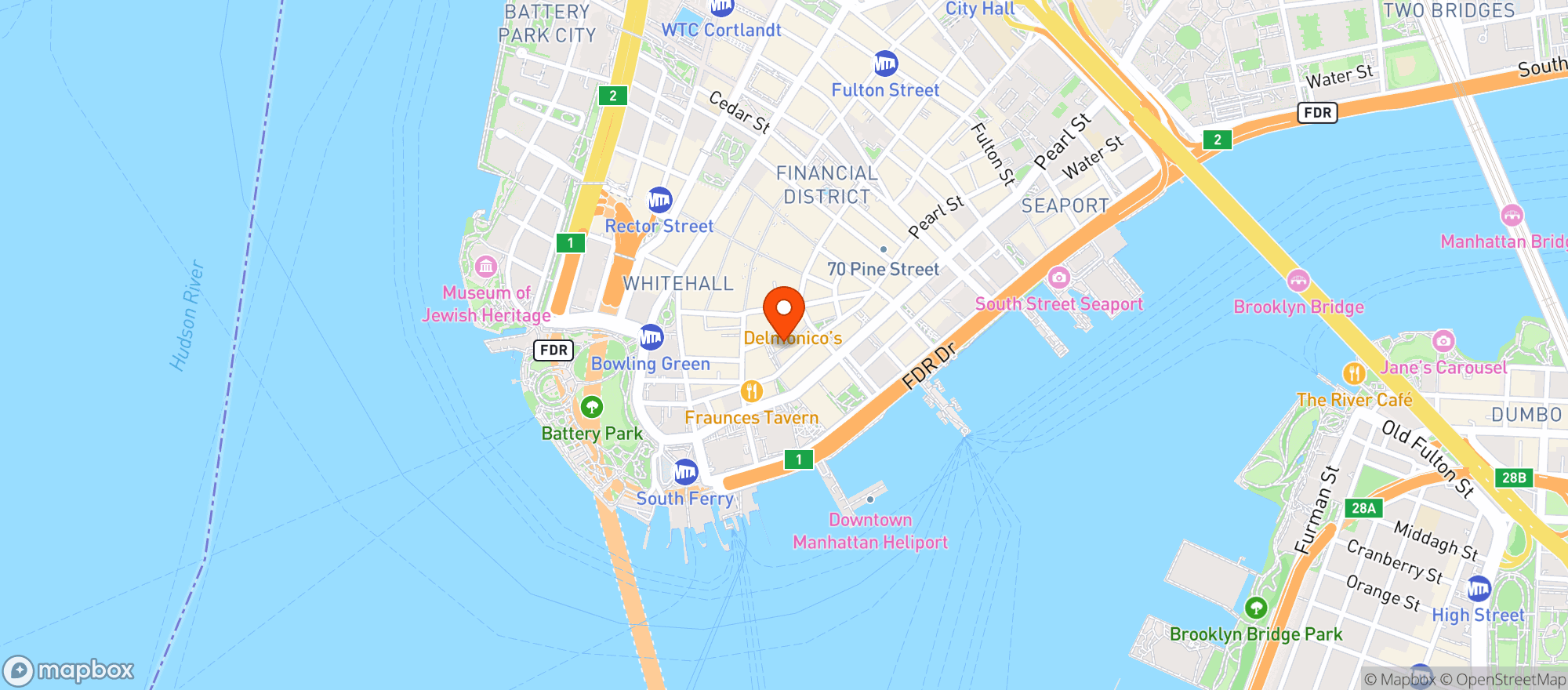 Map showing Lillys Bordello