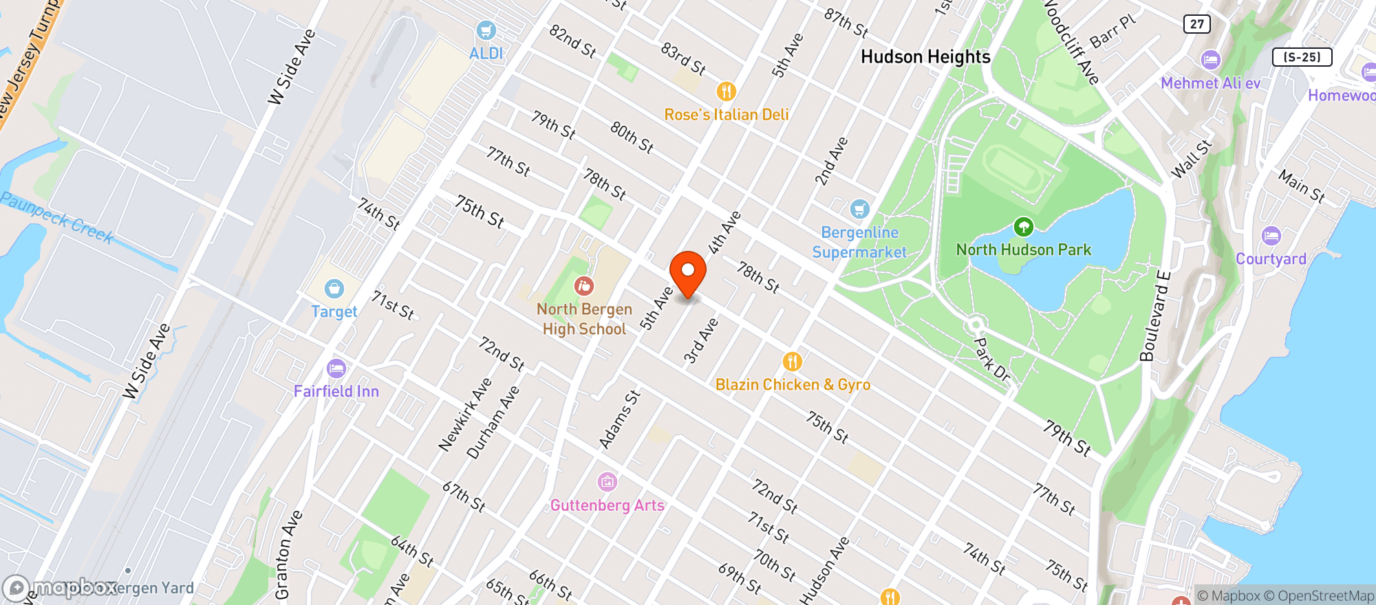 Map showing Best Liquors