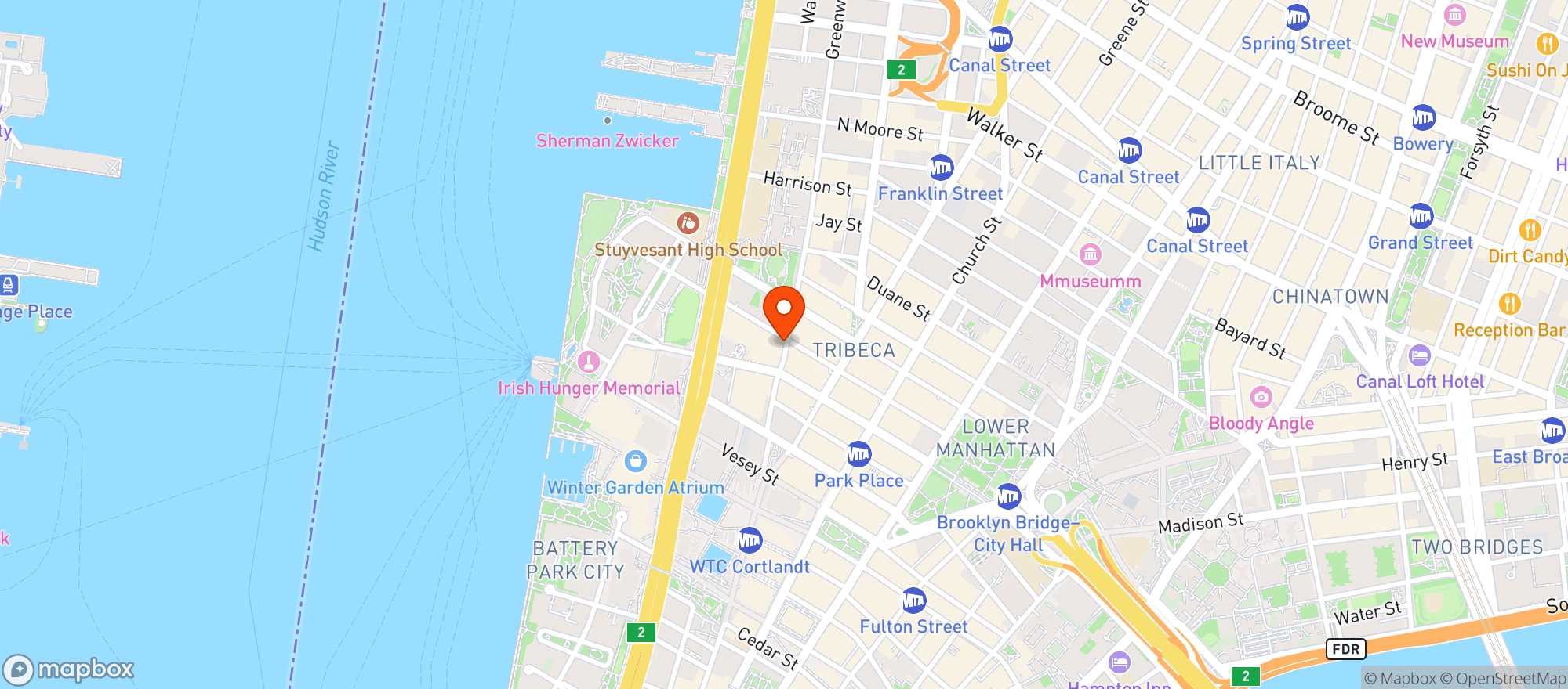 Map showing Whole Foods Market
