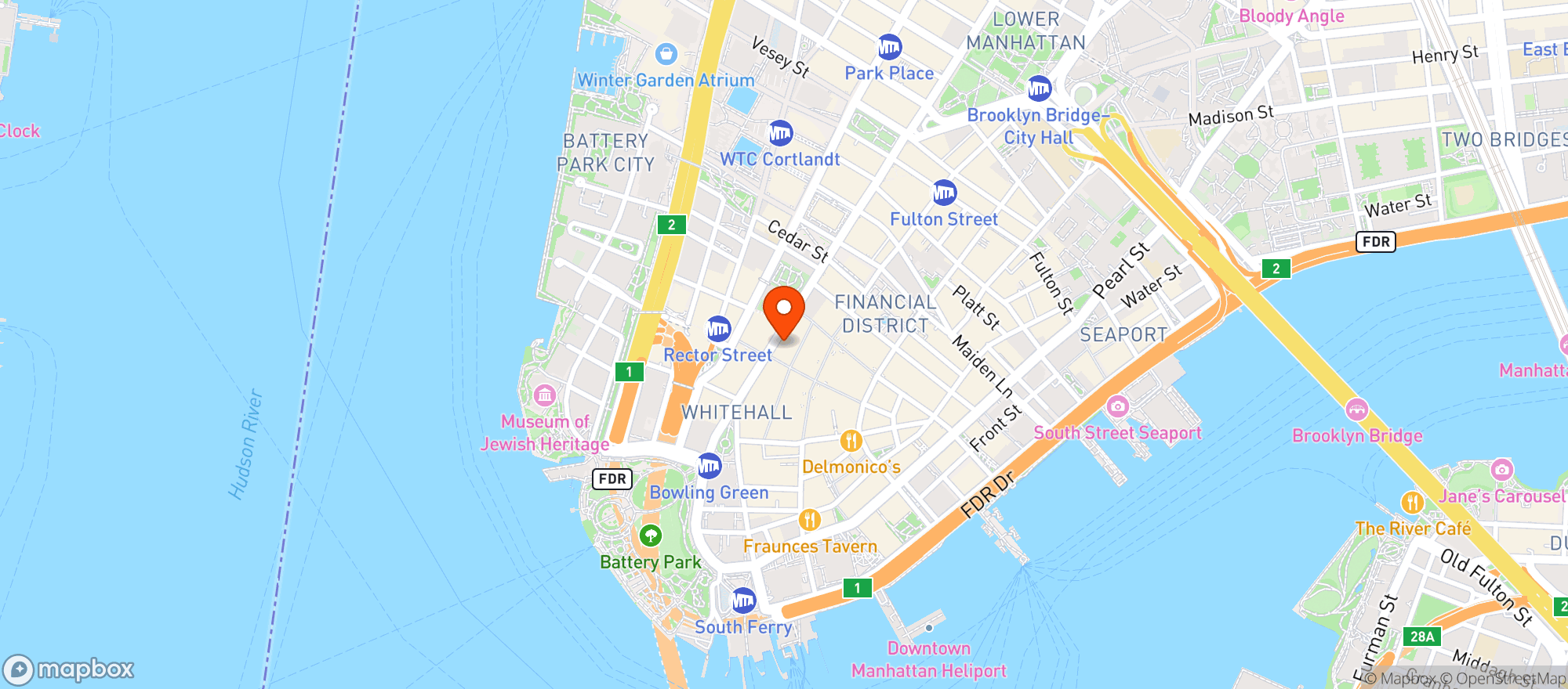 Map showing Wholefoods
