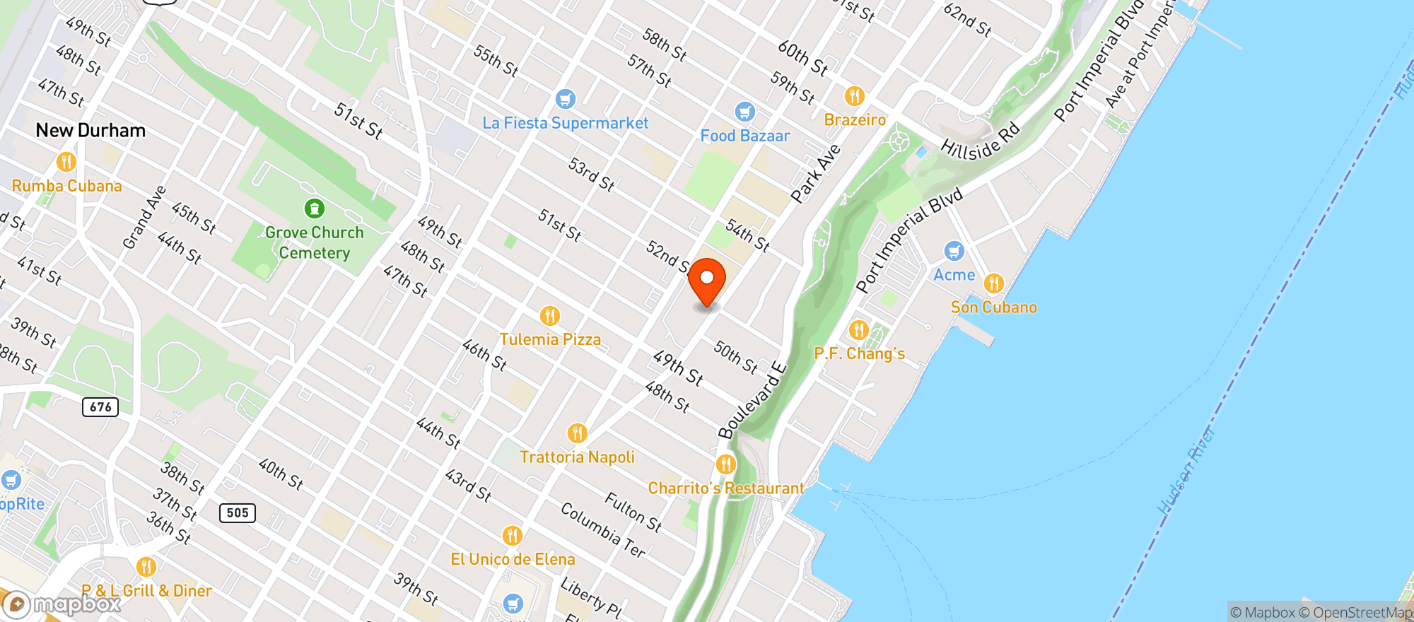 Map showing Discount Wine and Spirits