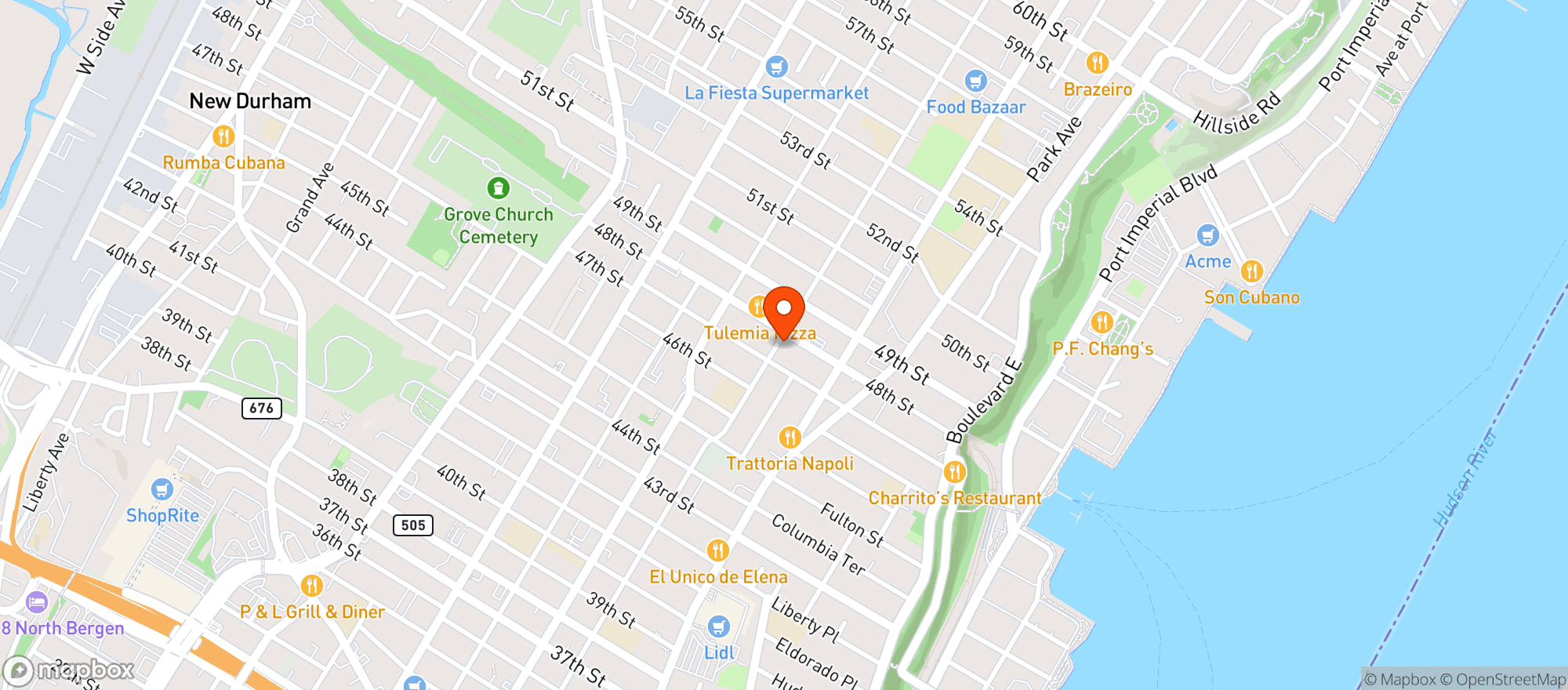 Map showing Kiko's Liquors