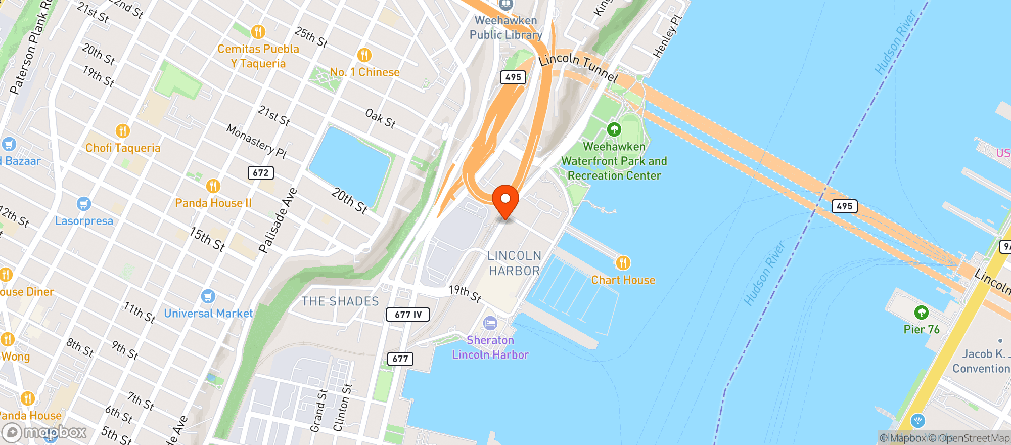 Map showing WHOLE FOODS MARKET