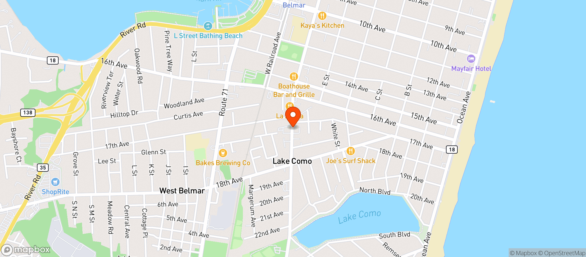 Map showing Mccann'S