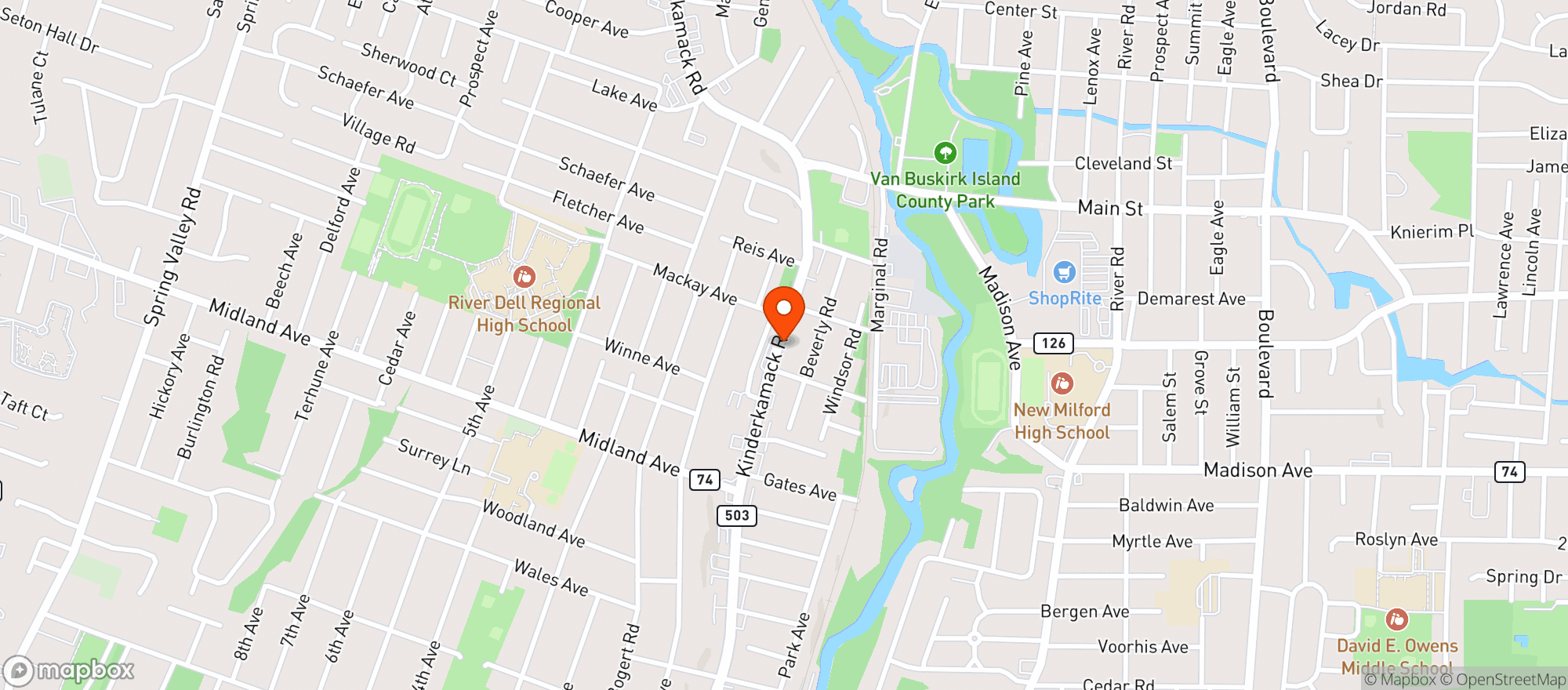Map showing Royal  Wine & Spirit 2