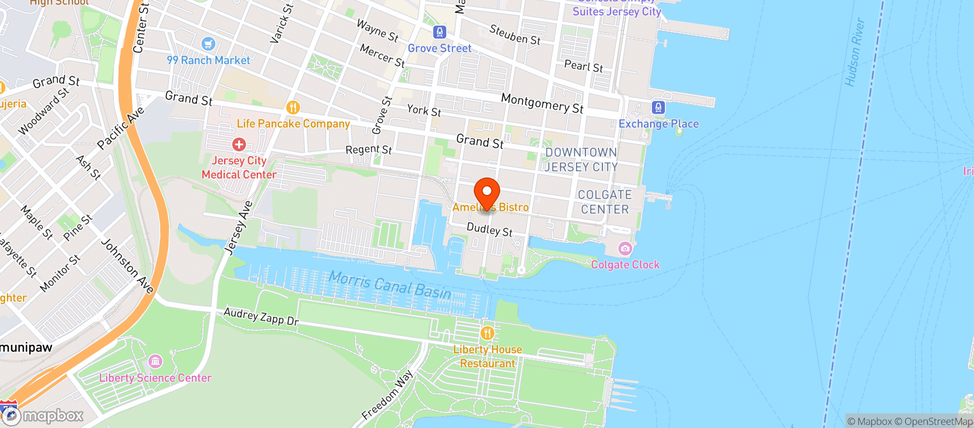 Map showing White Star