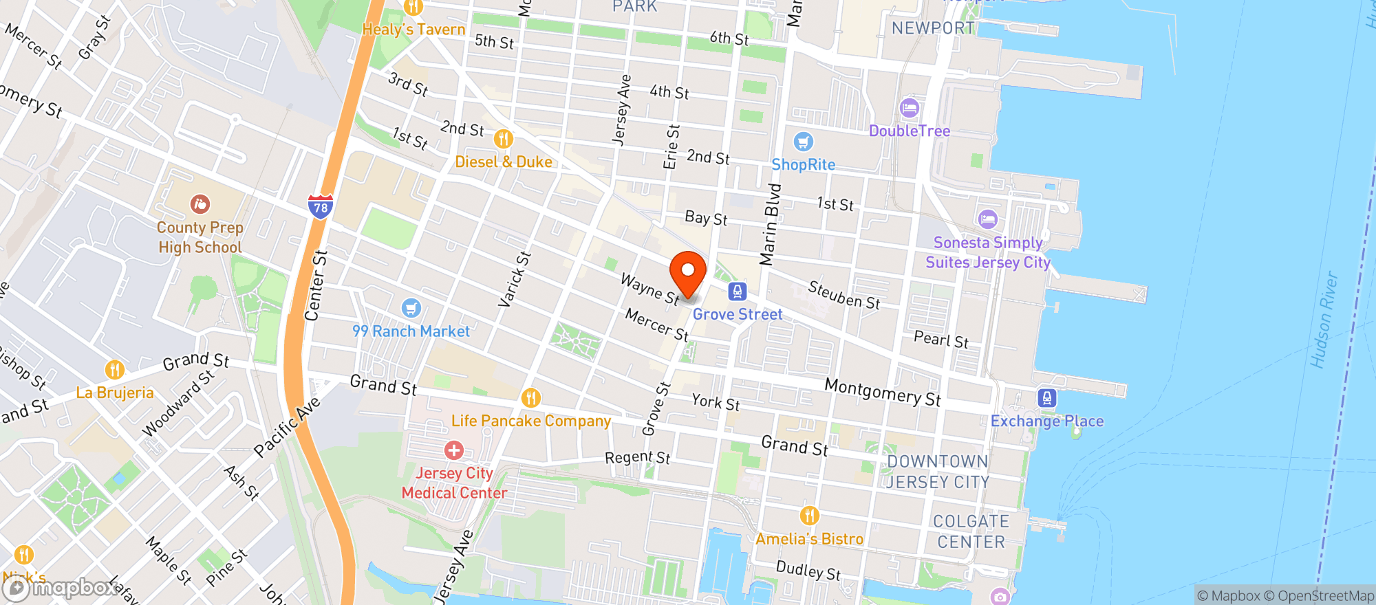 Map showing Pint Bar
