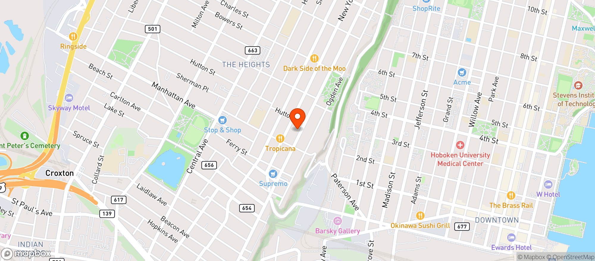 Map showing Hemp Social