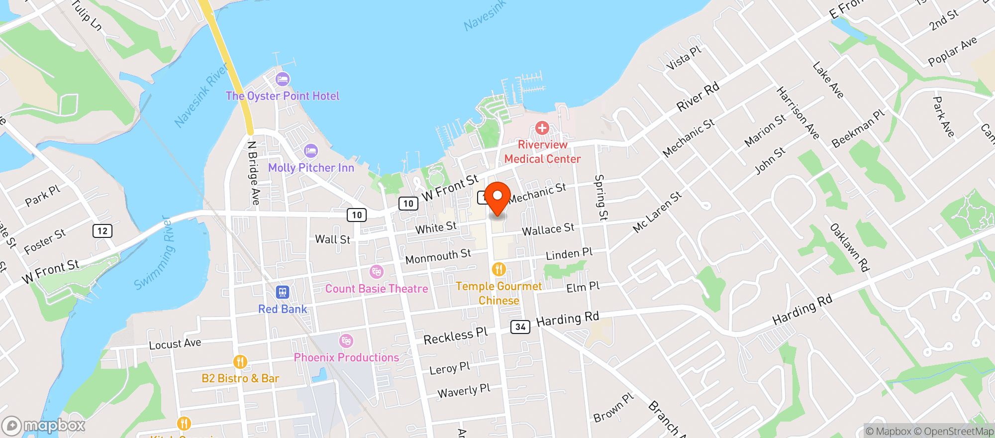 Map showing Char