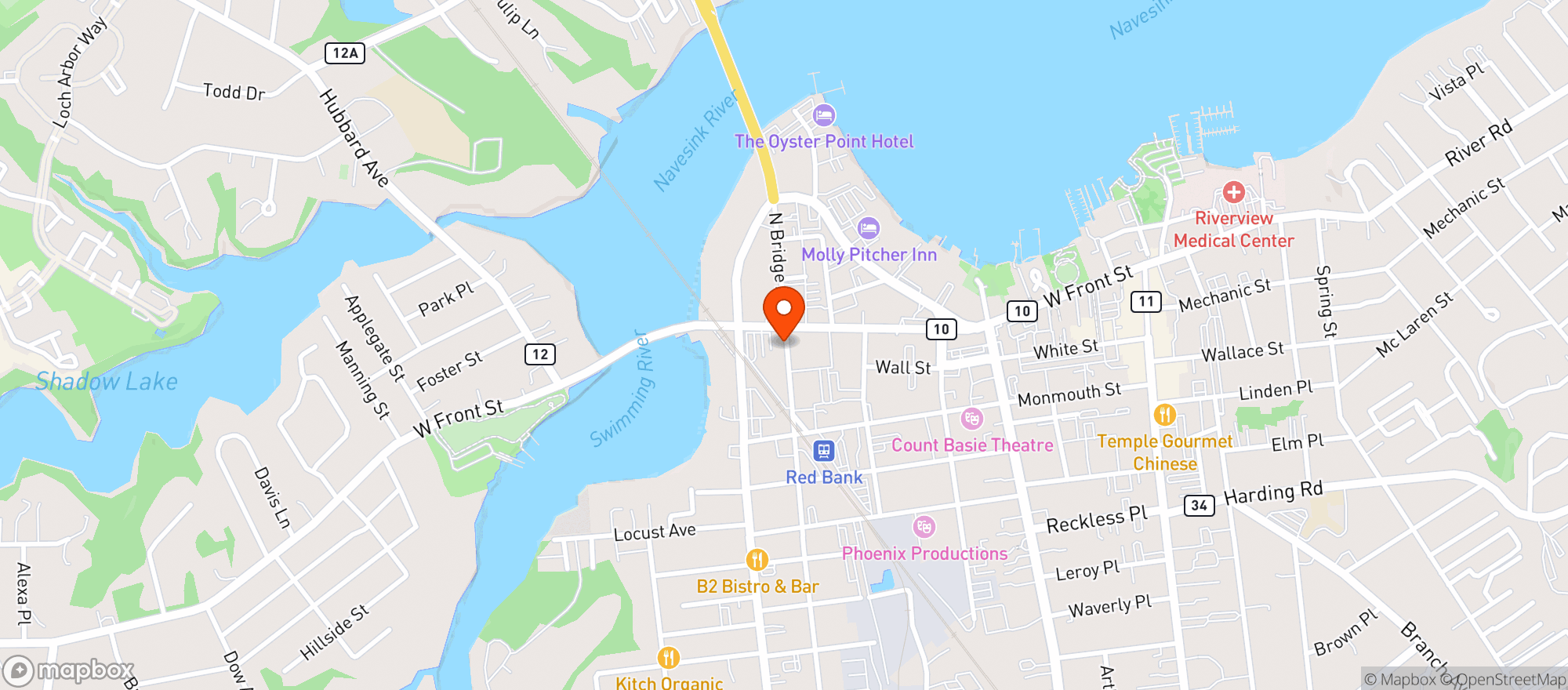 Map showing Urban Coal House