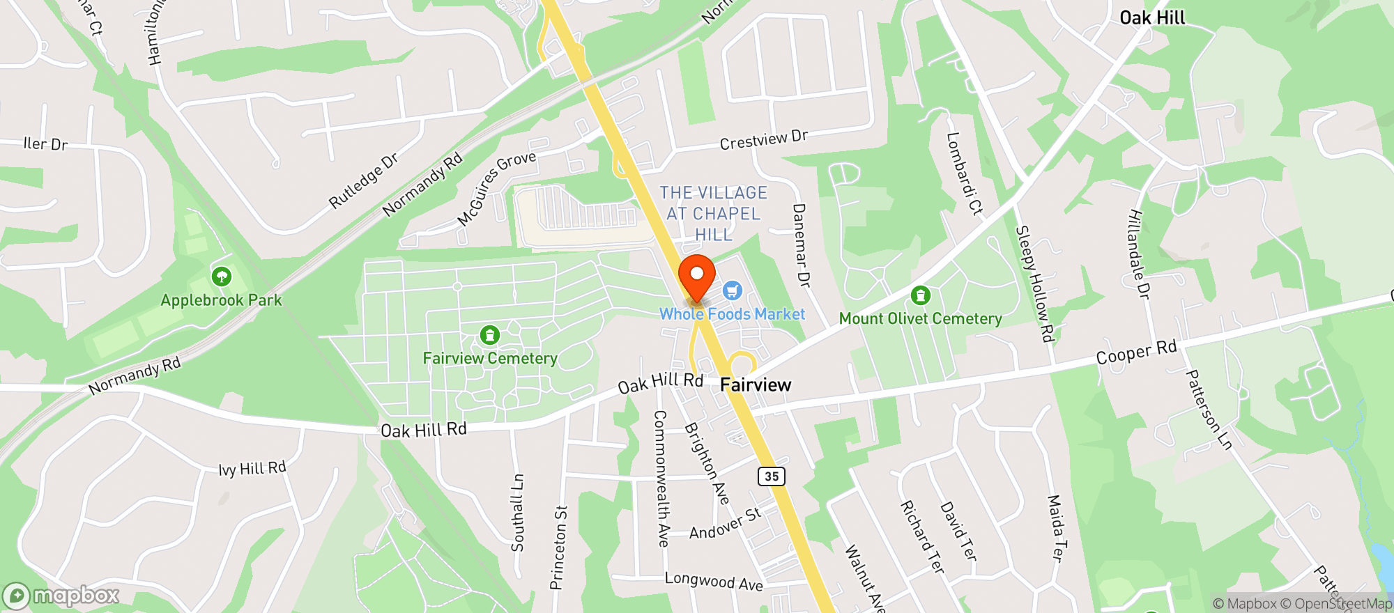 Map showing Gabriellas Italian Steakhouse