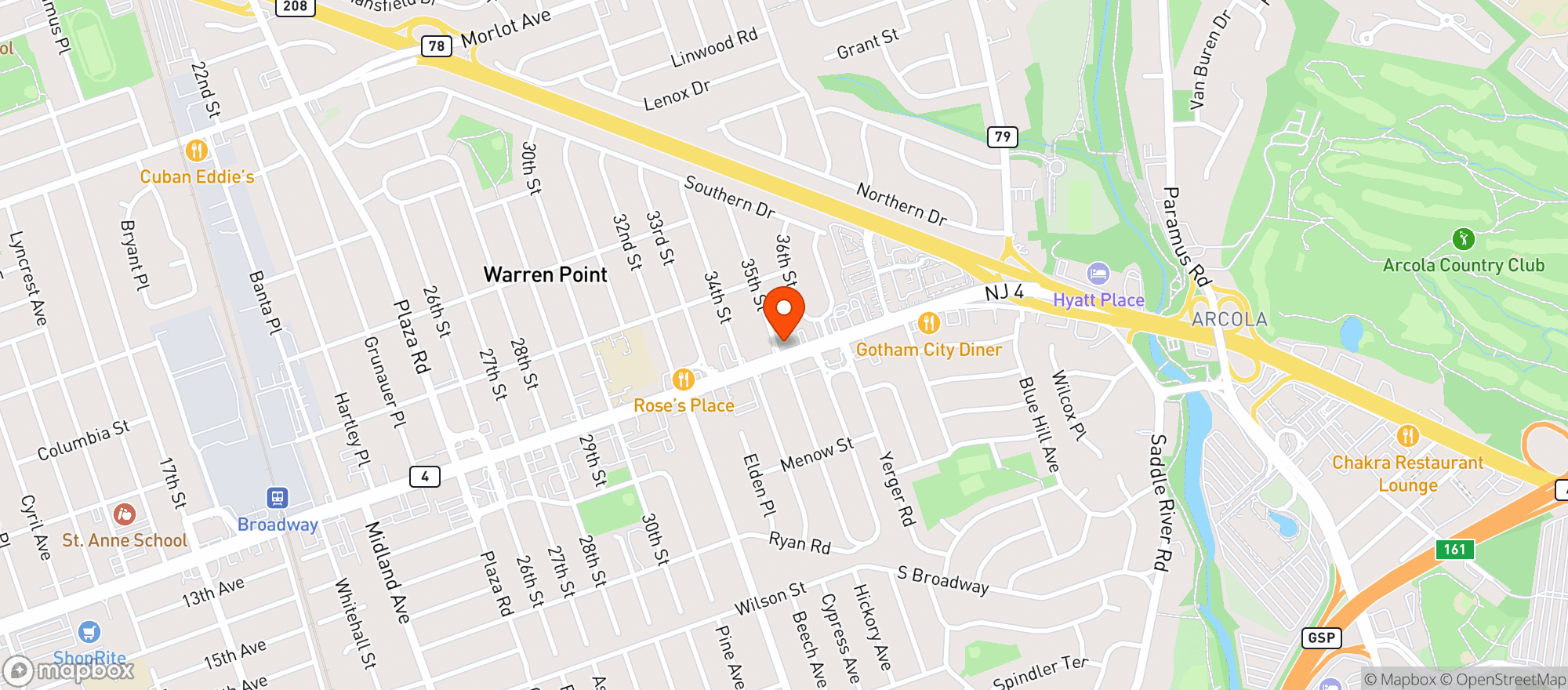 Map showing Shoprite Liquors #790