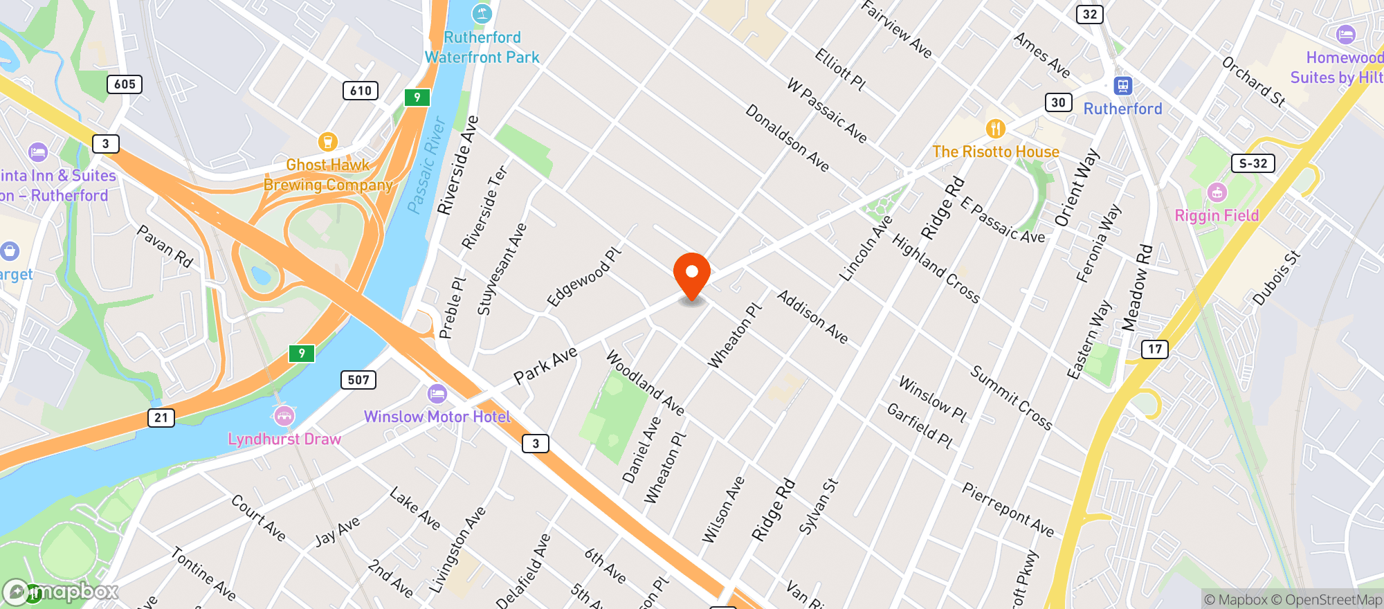 Map showing Krauszers