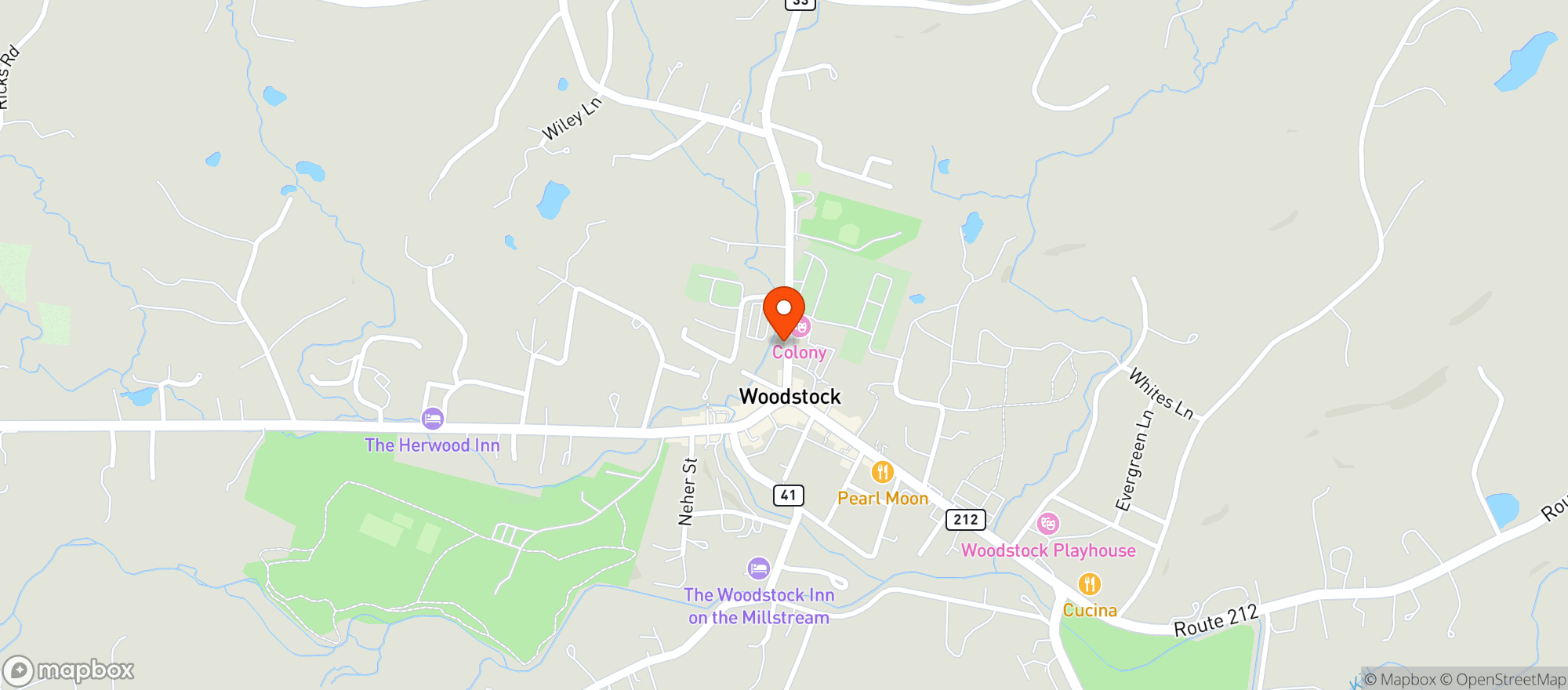Map showing Good Night
