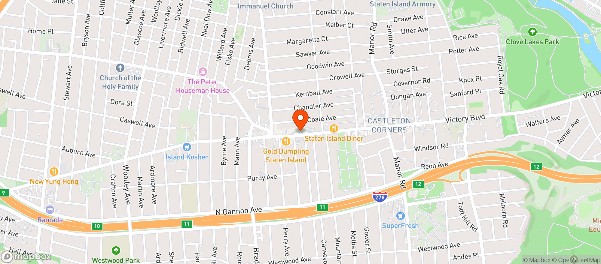 Map showing Cvs Pharmacy