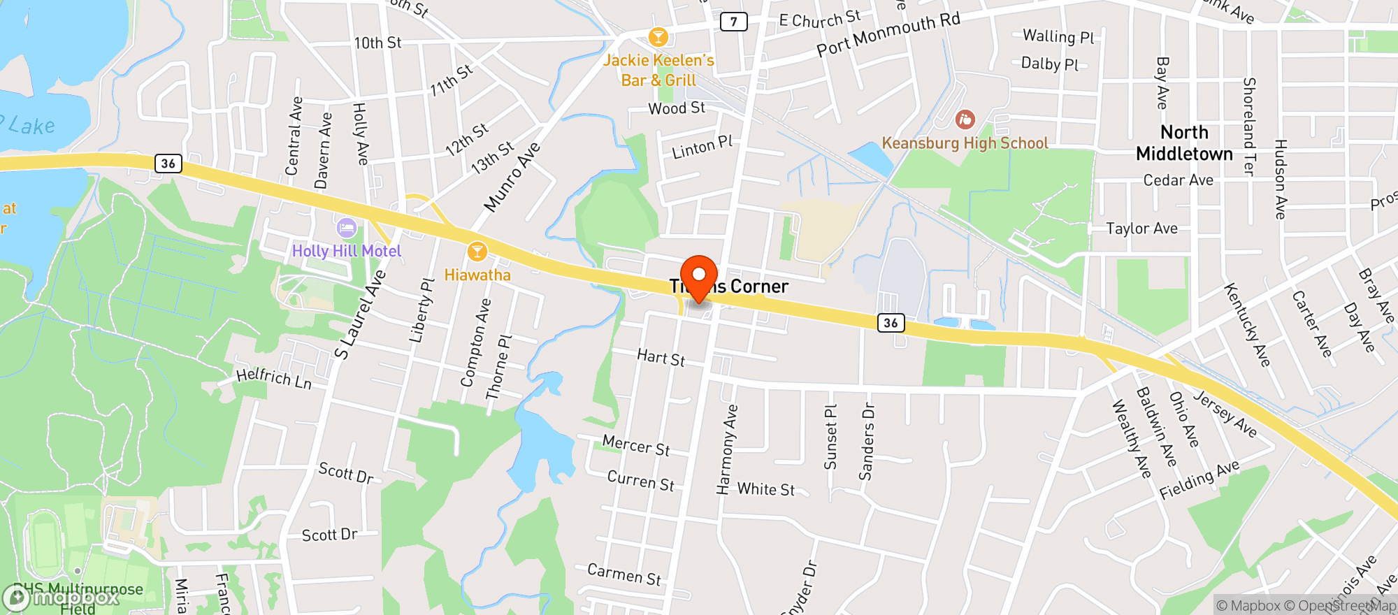 Map showing Best Buy Wine & Liquor