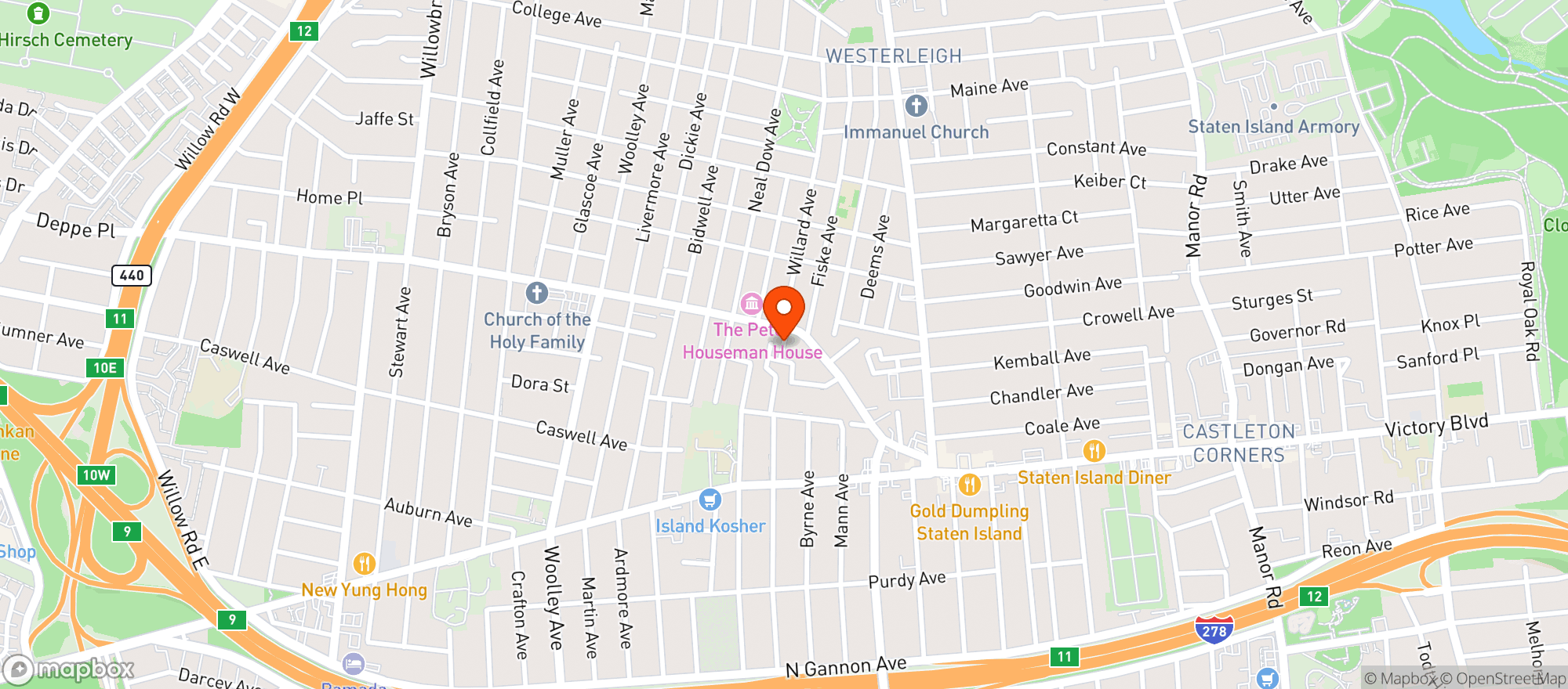 Map showing Astro Liquor