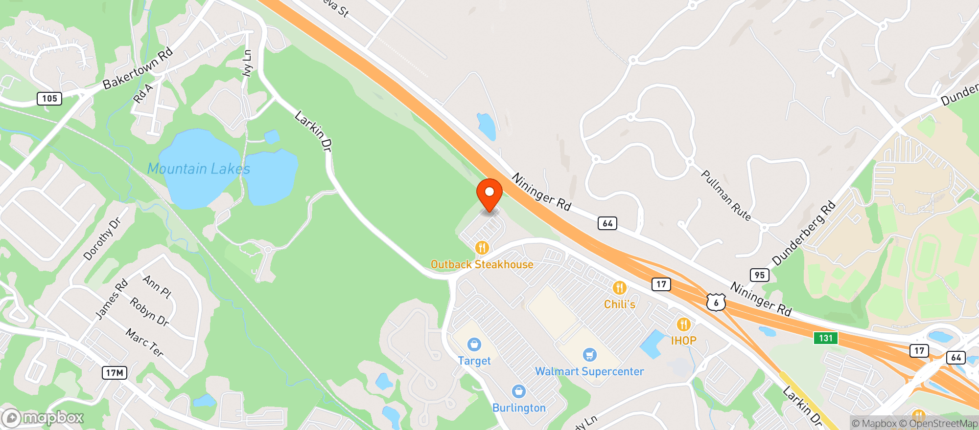 Map showing Beer & Cigar Outlet