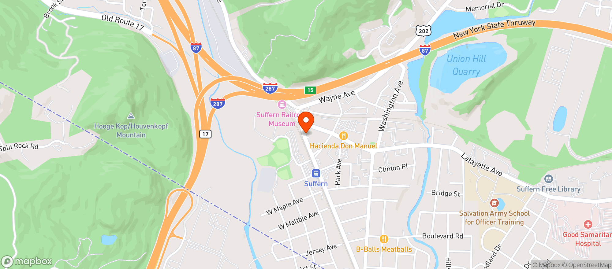 Map showing PLAN B