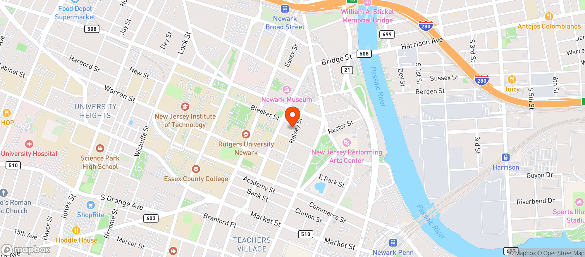 Map showing Plantivia Wellness